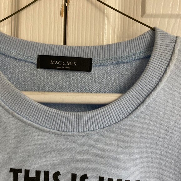 Blue sequin snoopy sweatshirt - Picture 3 of 8